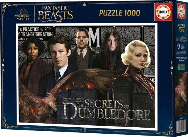 Puzzle Animale Fantastice: Secretele lui Dumbledore