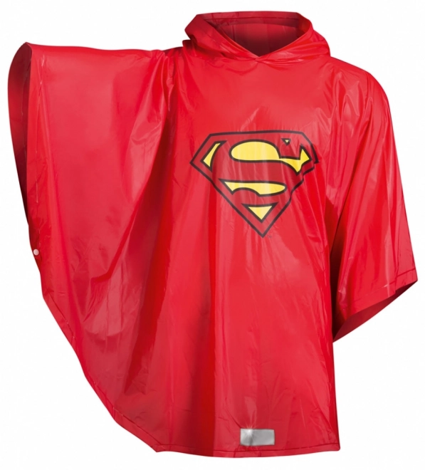 Rucsac școlar cu poncho Superman