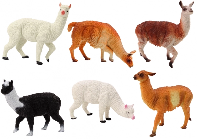 Set Figurine Alpaca și Lamă