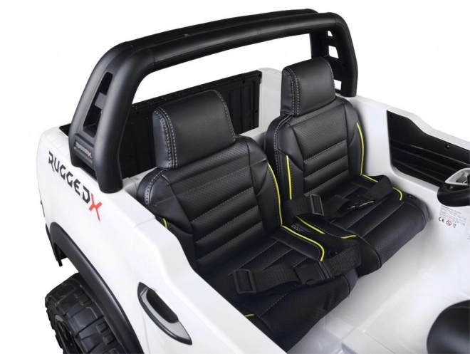 Mașină de teren pe acumulator Toyota Hilux pentru două persoane – Albă