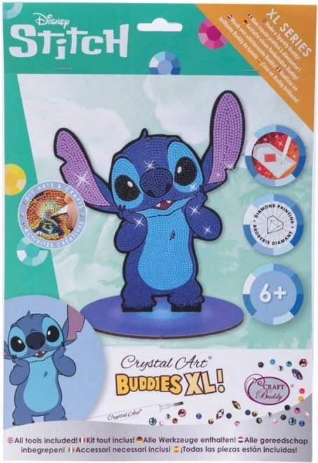 Pictură cu diamante XL Disney: Stitch