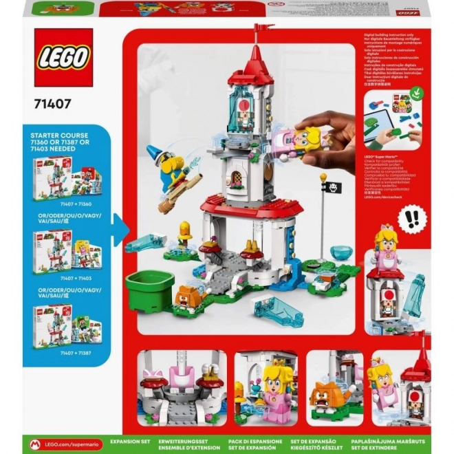 Lego Super Mario - Cat Peach și turnul de gheață - set de extindere