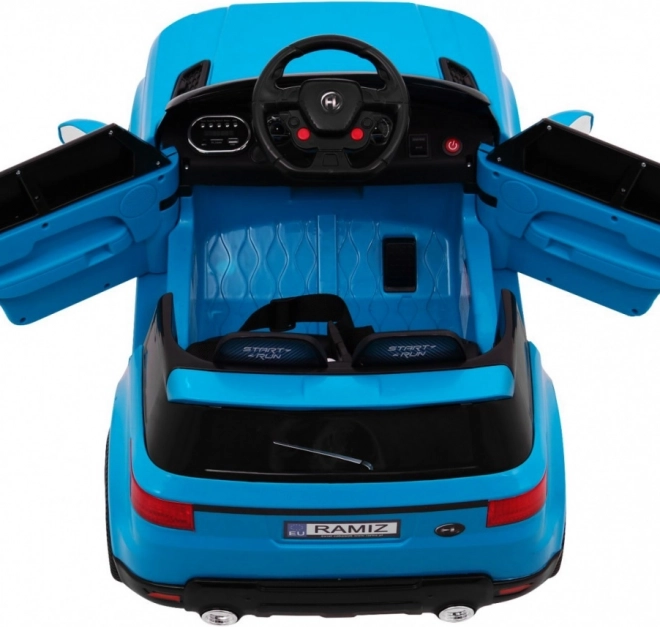 Mașinuță electrică Land Rapid Racer – Albastru