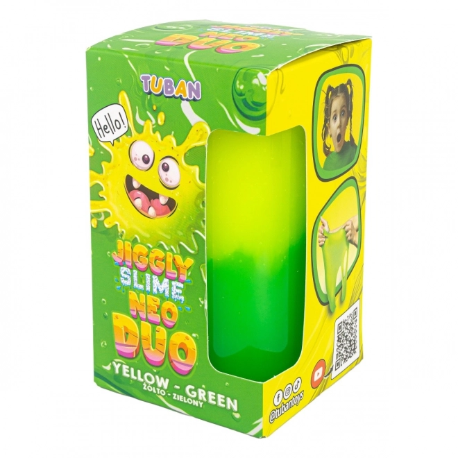 Slime Jiggly Duo Galben-Verde