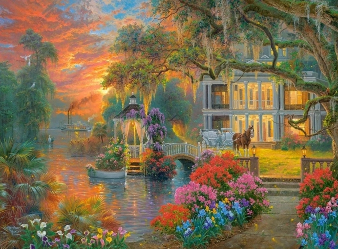 Puzzle castorland seară fermecătoare 2000 piese
