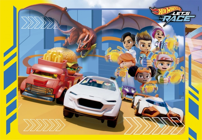 Puzzle Hot Wheels 30 de piese