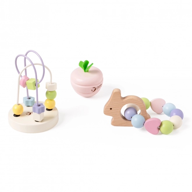 Set de jucării motivaționale pastel pentru bebeluși Classic World