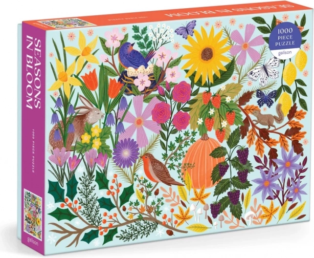 Puzzle Anotimpurile în flori 1000 de piese