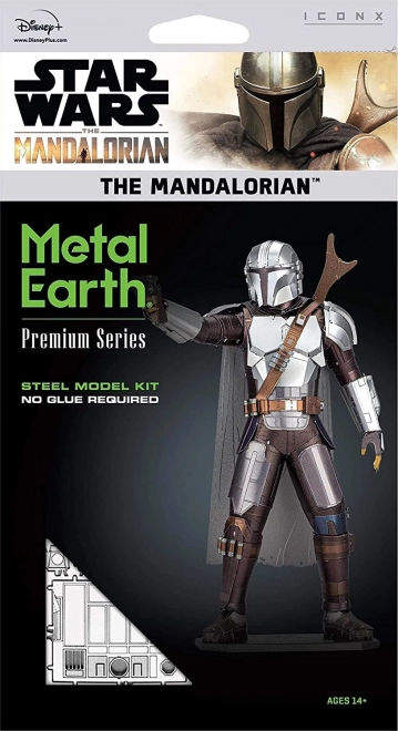 Puzzle 3D Metal Earth Star Wars Mandalorian Mando