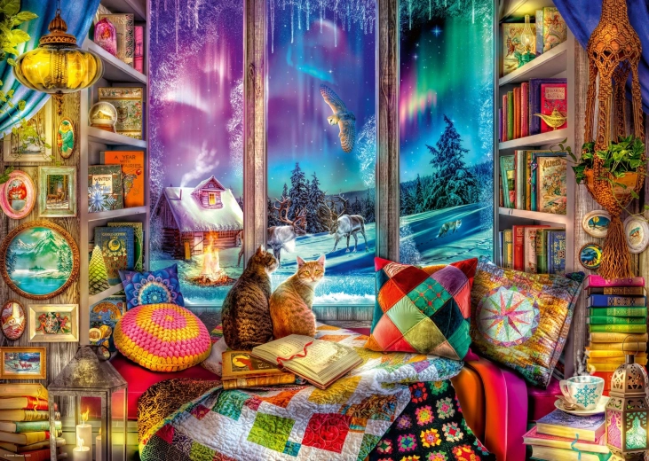 Puzzle Ravensburger Evadare în lumea magică 1000 piese