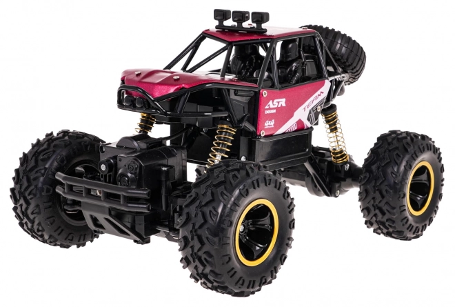 Crawler monster roșu telecomandat 1:16