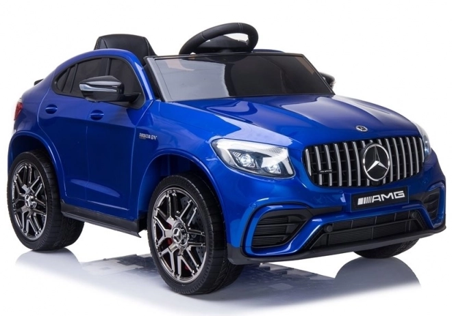 Mașinuță electrică Mercedes GLC 63S albastră