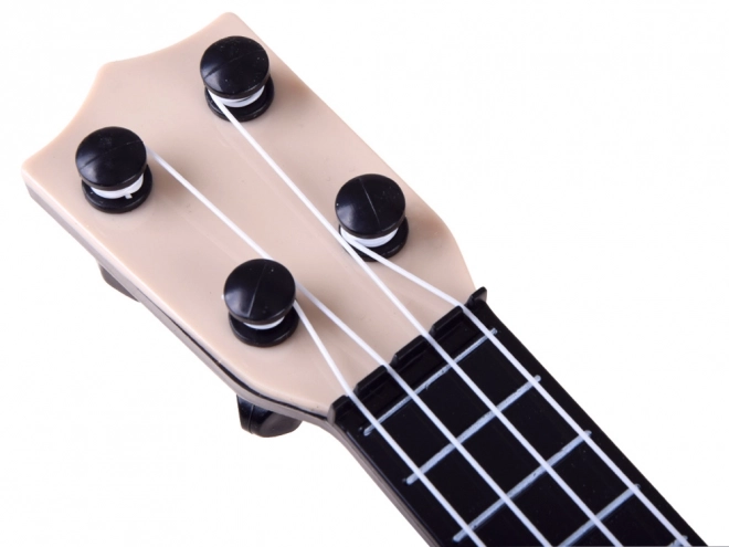 Mini chitara pentru copii Ukulele – crem