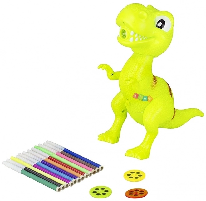 Proiector de desen dinozaur 2 în 1
