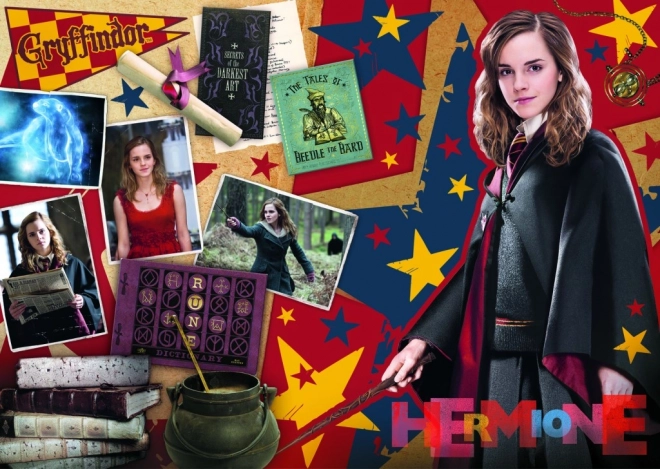 Puzzle Harry Potter Ron, Hermione și Harry 400 + 500 + 600 piese