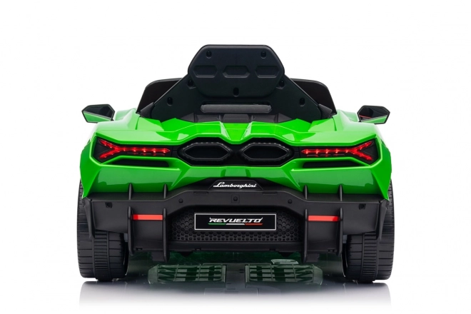 Mașinuță electrică Lamborghini Revuelto verde