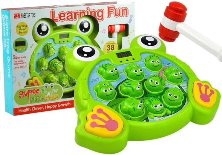 Broaște luminoase cu ciocan Joc arcade