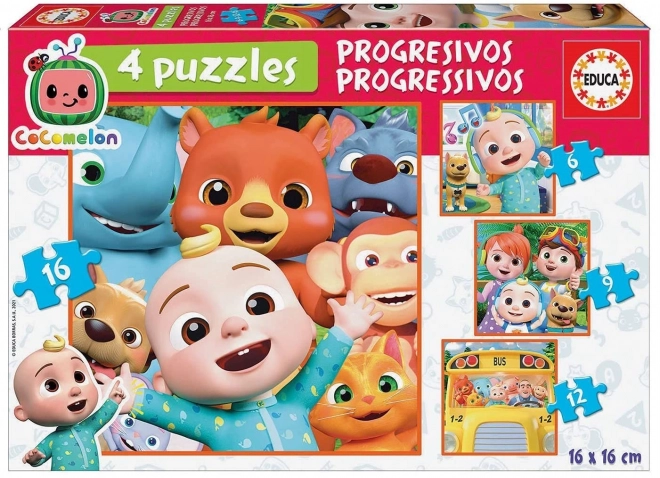 Puzzle educativ pentru copii CoComelon