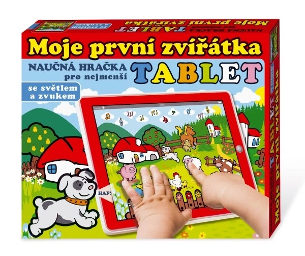 Tablet educațional Moje první zvířátka pentru copii