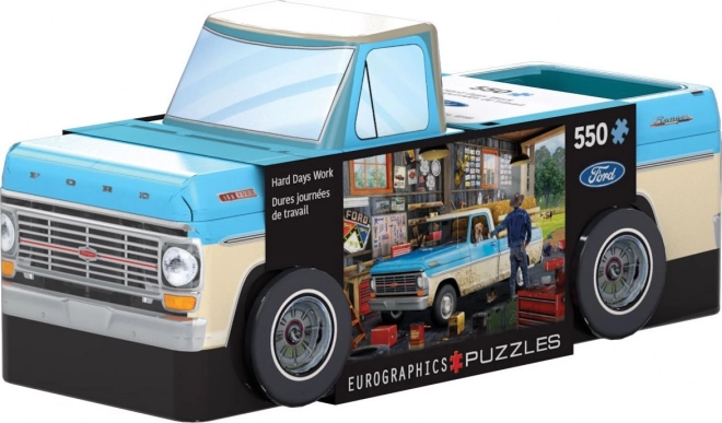 Puzzle Eurographics camioneta din tablă 550 piese