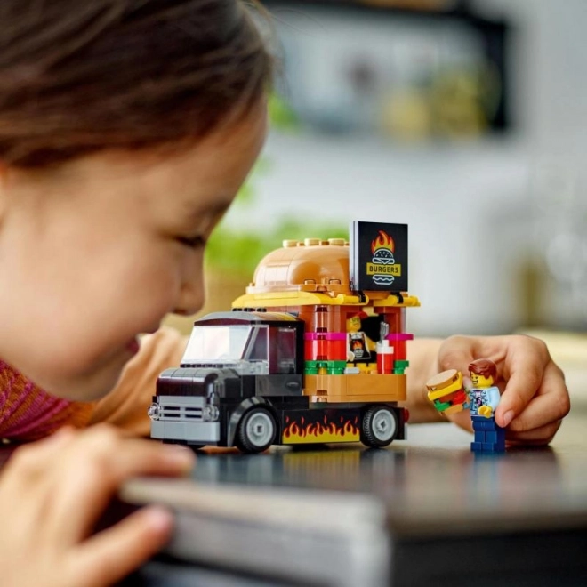 Lego City - Camion cu burgeri