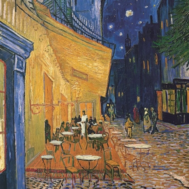Puzzle Colecția Museum Cleméntoni: Terasa cafenelei noaptea 1000 de piese