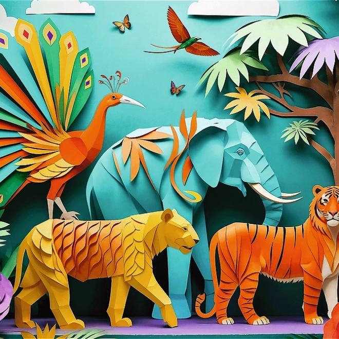 Trefl Puzzle Paper Art: Jungla 160 piese