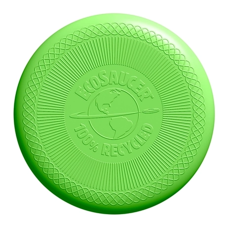 Frisbee ecologic verde pentru copii