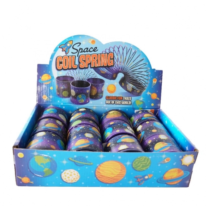Spirala planetelor colorată pentru copii