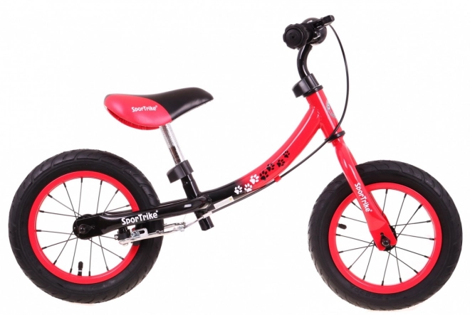 Bicicletă de echilibru pentru copii Boomerang SporTrike roșu