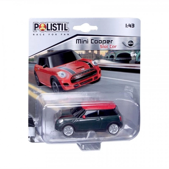 Mașină de curse Polistil Mini Cooper 1:43 Neagră