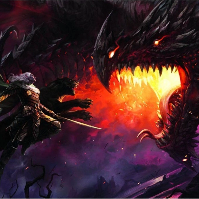 Puzzle Clementoni Dungeons&Dragons: Privire în ochi 1000 piese