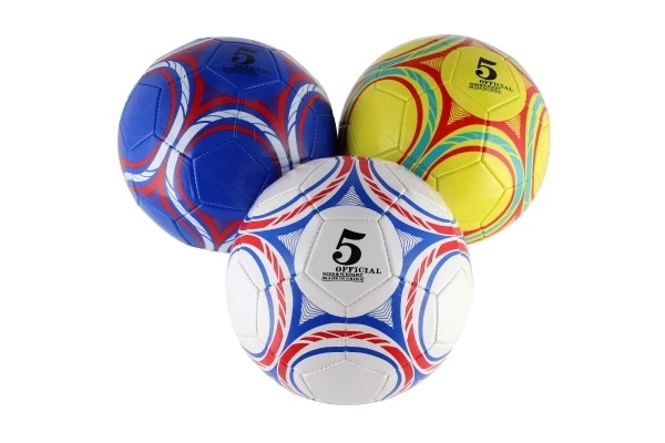 Minge fotbal din piele 22cm în 3 culori