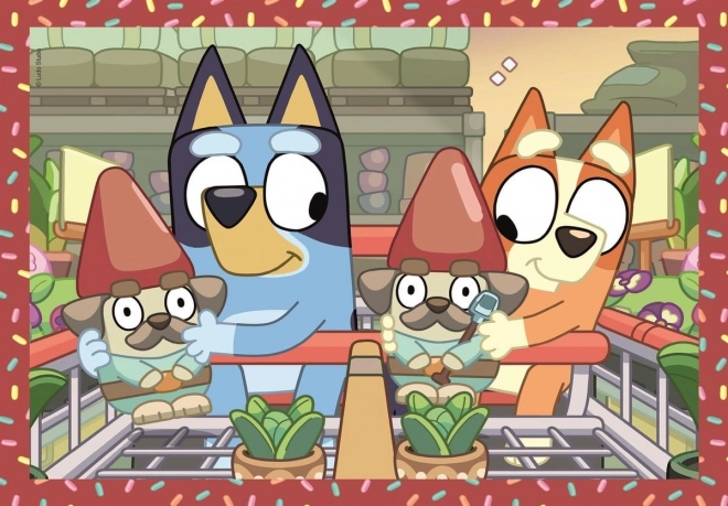 Puzzle Clementoni Bluey set progresiv 4 în 1