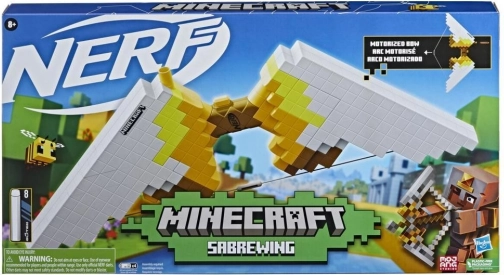 Nerf Minecraft Sabrewing arc pentru săgeți din spumă