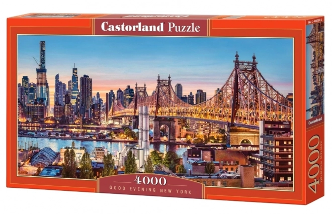 Puzzle 4000 piese seara în New York