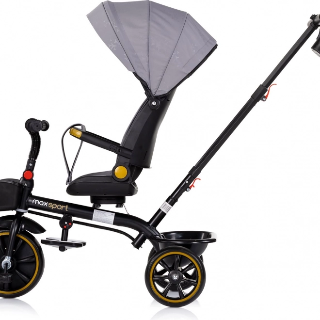 Triciclu Chipolino Max Sport 2în1 cu acoperiș detașabil