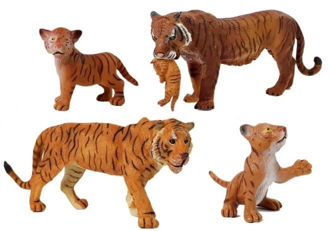 set figurine safari animale elefant și tigru