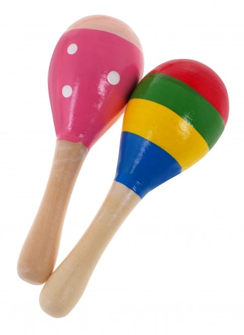 Set instrumente muzicale din lemn pentru copii 2+ cu rucsac