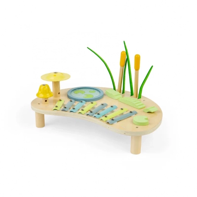 Bigjigs Toys masă muzicală junglă