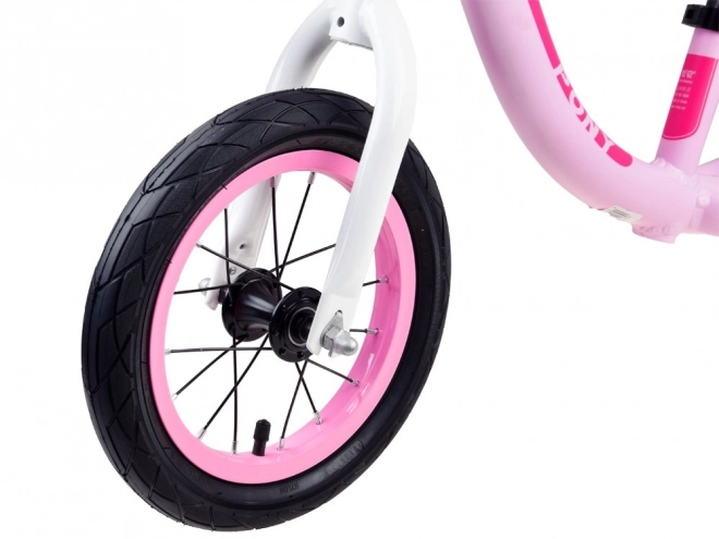 Bicicletă de echilibru RoyalBaby Pony Sprint pentru copii – roz