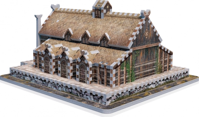 Puzzle 3D Sala de Aur Edoras din Stăpânul Inelelor 445 de piese