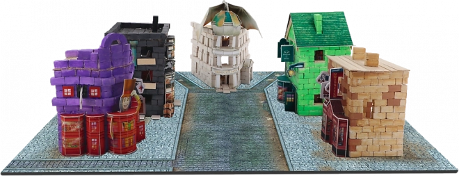 Set construcție TREFL Brick Trick Harry Potter: Prăvălia de articole de top pentru Quidditch