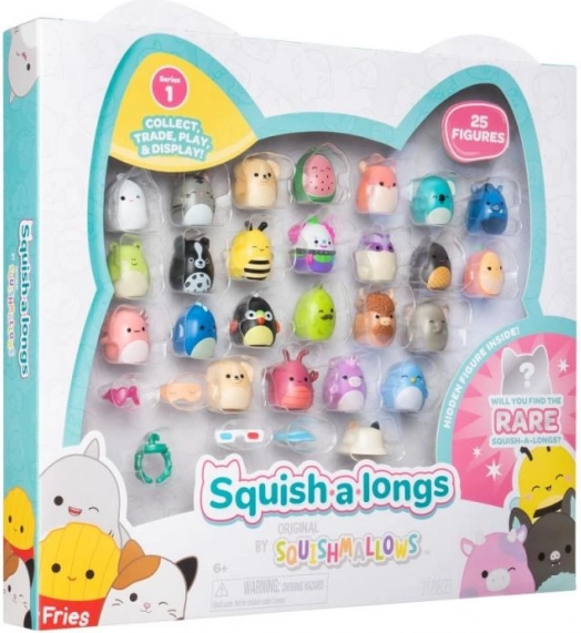 Set Mini Squish Squishmallows 25 figurine