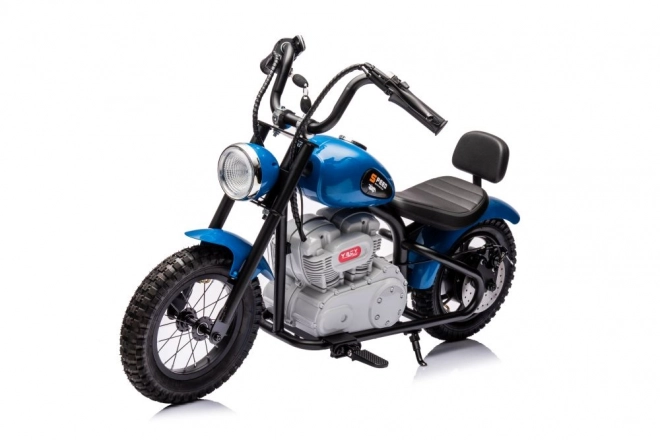 motocicletă cu acumulator albastră 36v