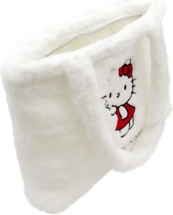 Geantă din pluș mare Hello Kitty