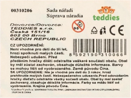 Set de unelte din plastic pentru copii