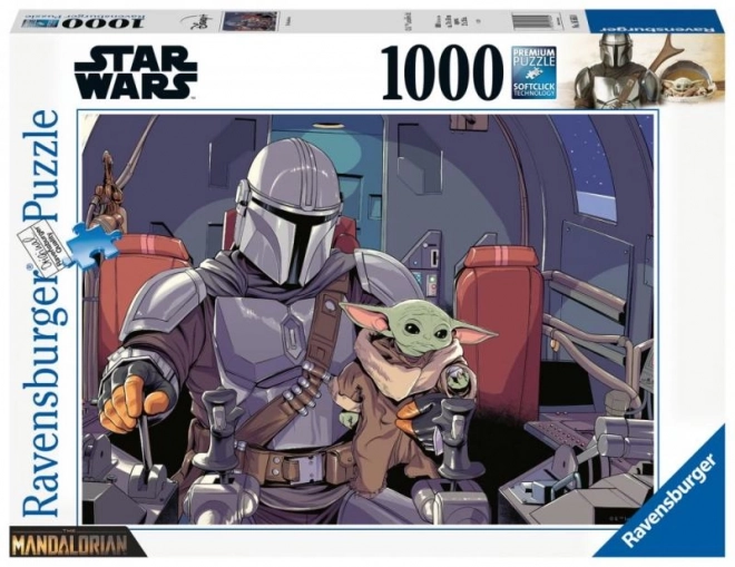 puzzle Star Wars: The Mandalorian 1000 piese