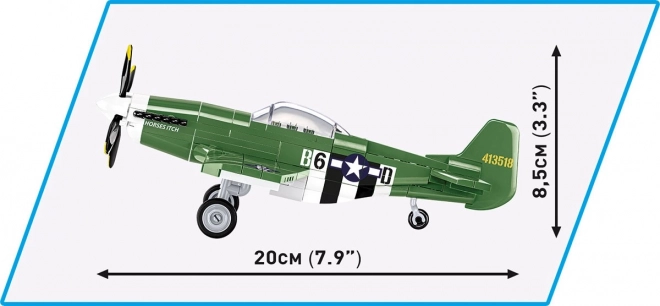 Avion de construcție P-51D Mustang