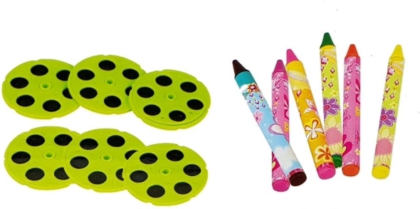 Set bogat de șabloane și accesorii
